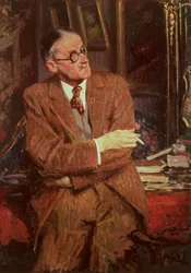 Retrato de James Joyce (1882-1941)